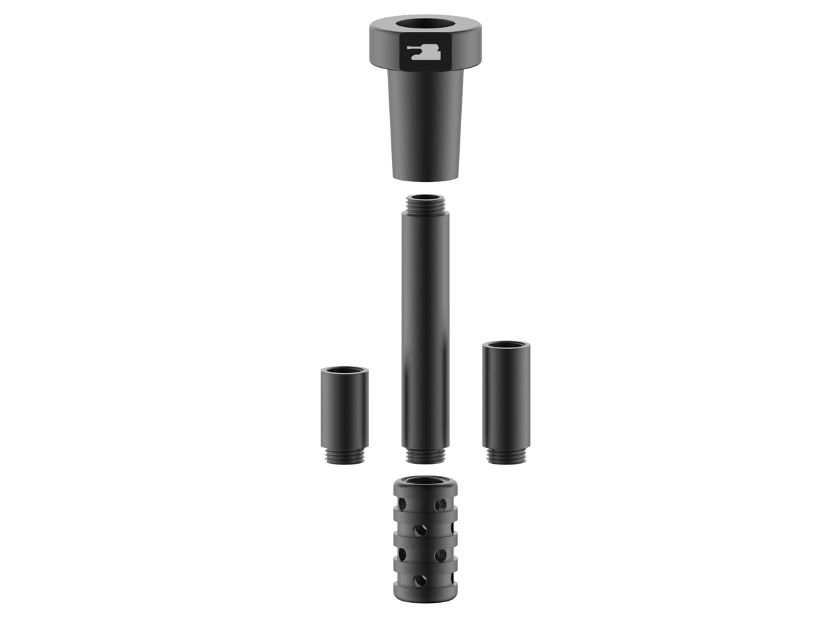 TANK Universal Metal Downstem - Black